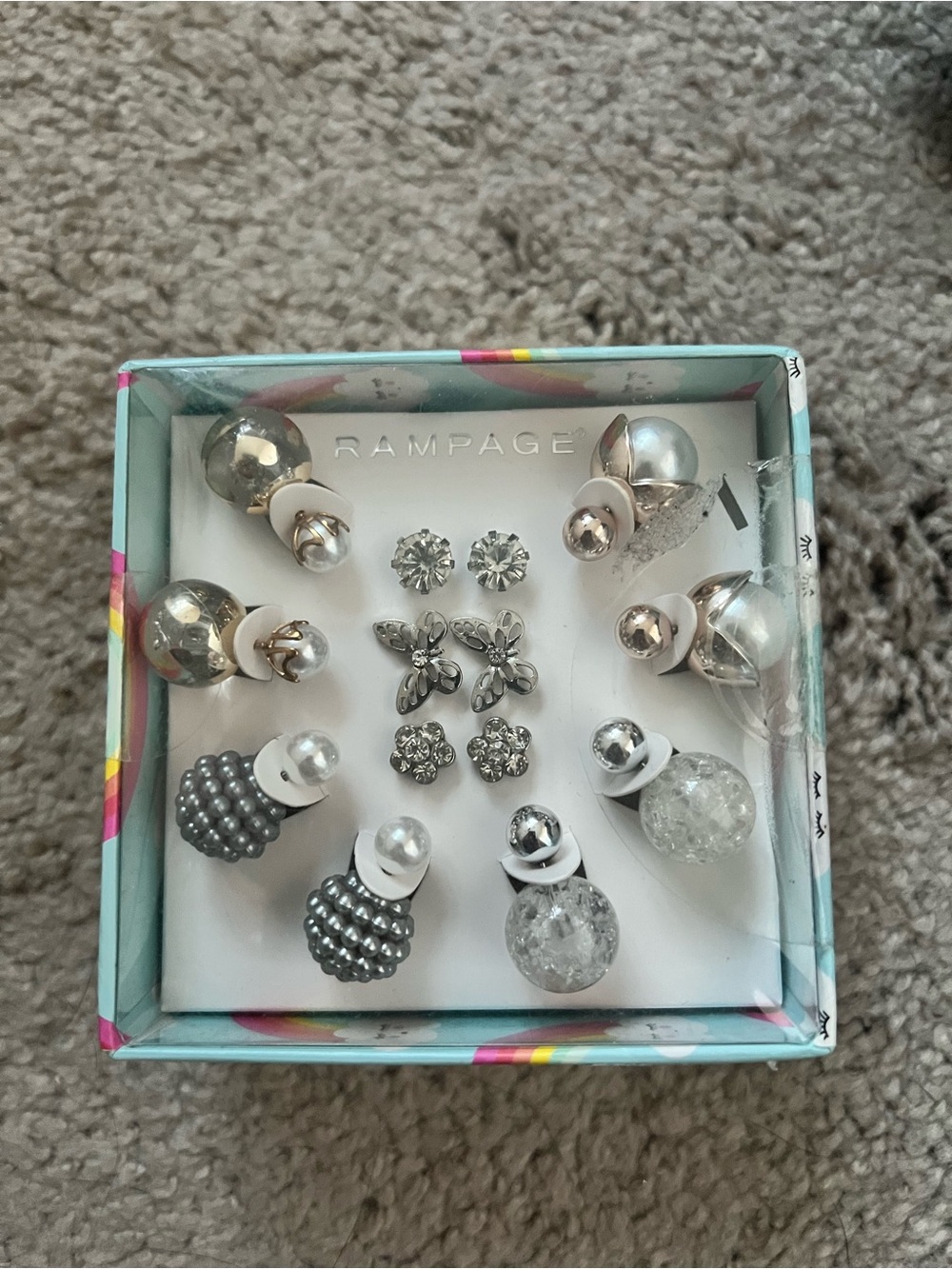 Rampage Earring Gift Set - 7 Pairs